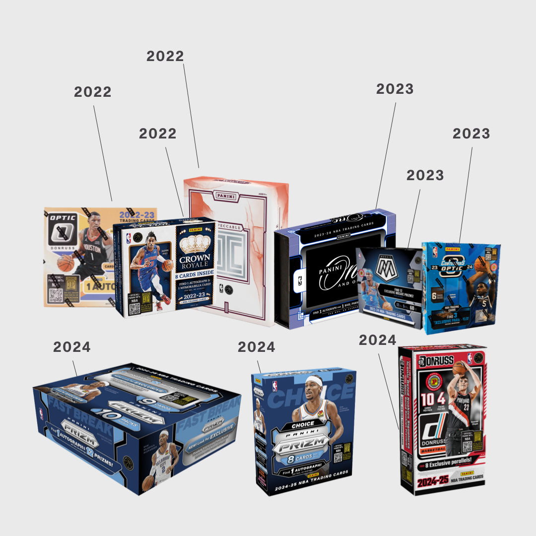 2024-25 Panini Basketball Mix w/ Bob The Card Collector (9 box) QSB#362